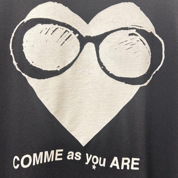 Black Score Comme T-shirt Black - Picture 2 of 7